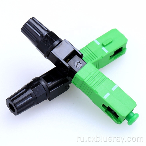 Quick Assembly Single Mode FTTH SC/APC Fast Connector
